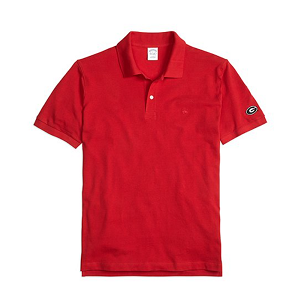 University of Georgia Slim Fit Polo - Red